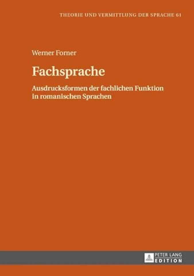 Fachsprache