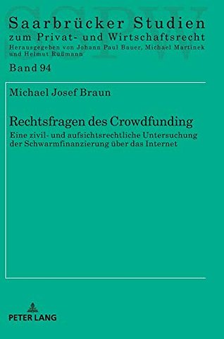 Rechtsfragen des Crowdfunding