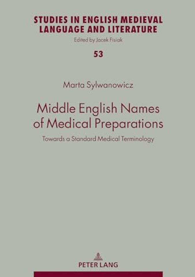 Middle English Names of Medical Preparations