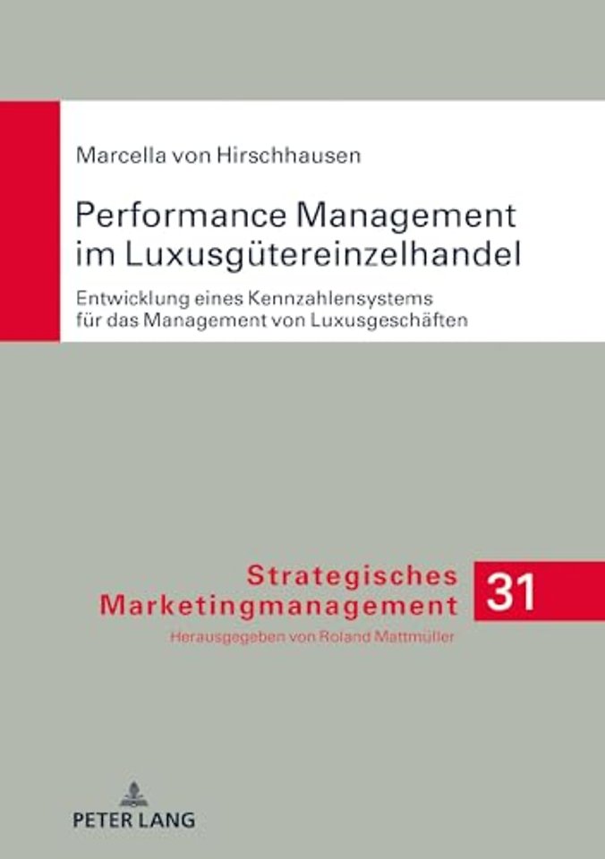 Performance Management Im Luxusguetereinzelhandel