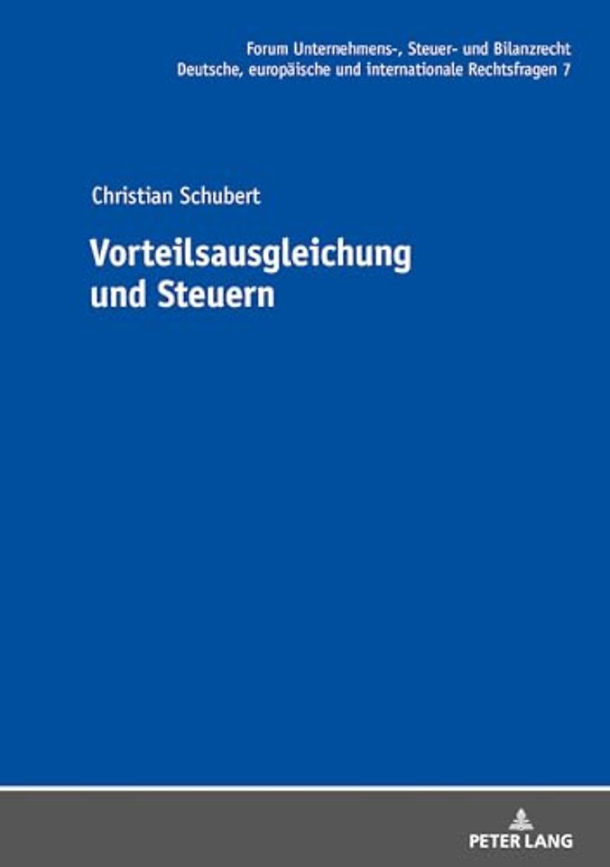 Vorteilsausgleichung Und Steuern