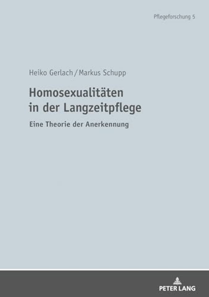 Homosexualitaeten in der Langzeitpflege