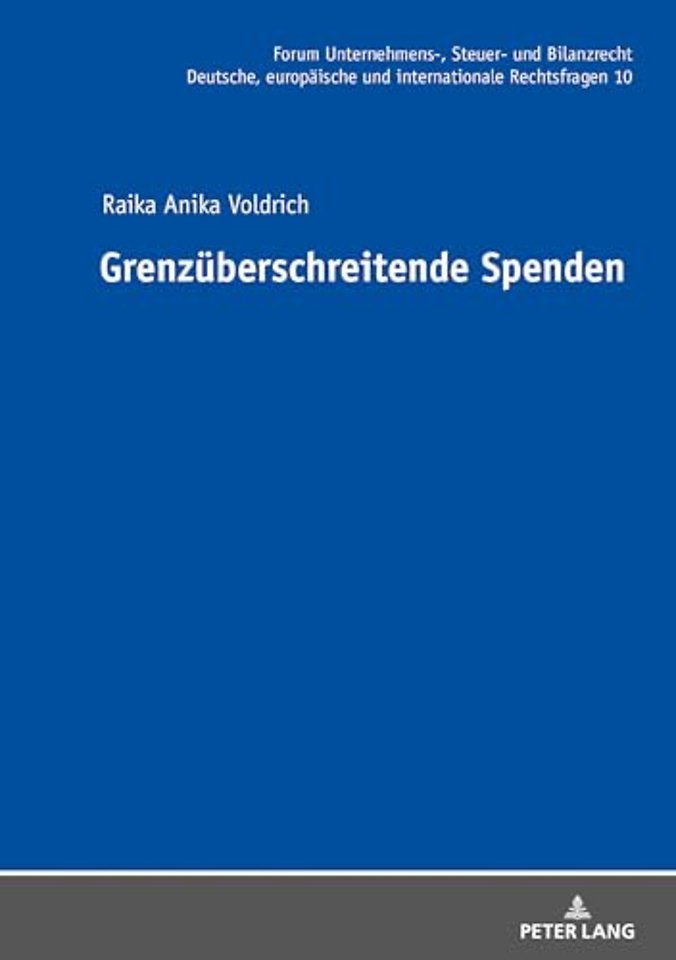 Grenzueberschreitende Spenden