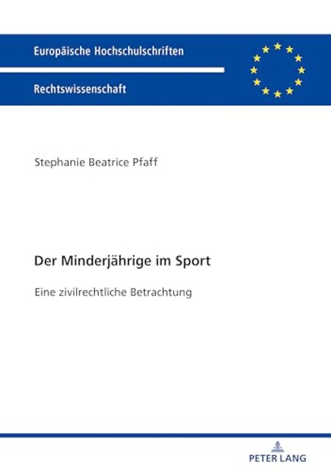 Der Minderjaehrige im Sport