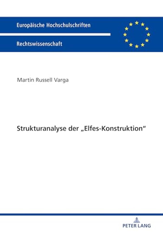 Strukturanalyse der "Elfes-Konstruktion"