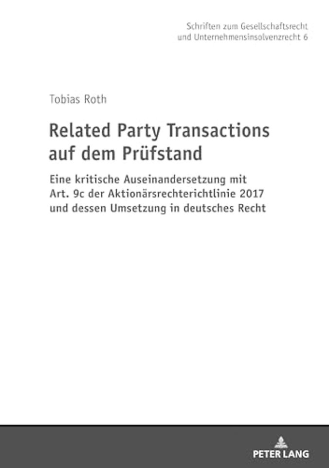 Related Party Transactions auf dem Pruefstand