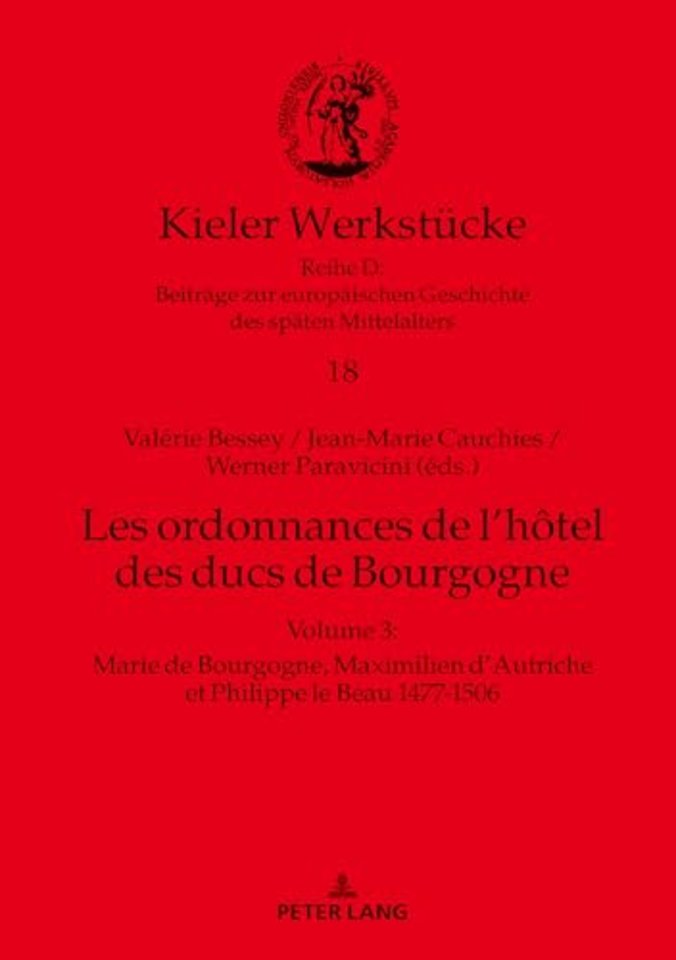 Les ordonnances de l'hotel des ducs de Bourgogne