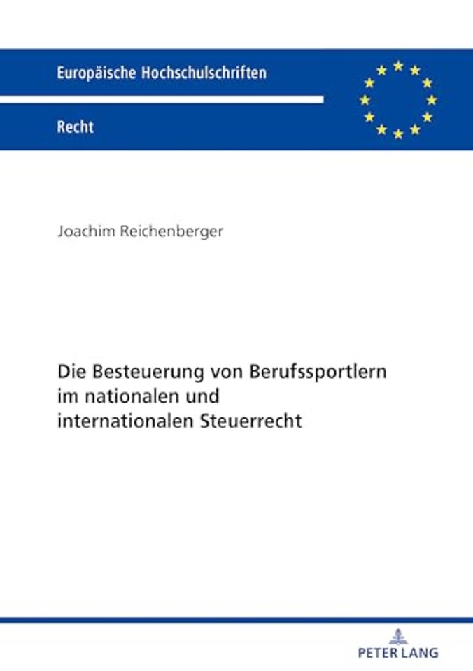 Die Besteuerung Von Berufssportlern Im Nationalen Und Internationalen Steuerrecht