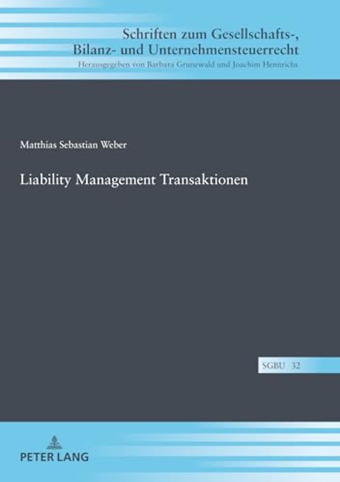 Liability Management Transaktionen