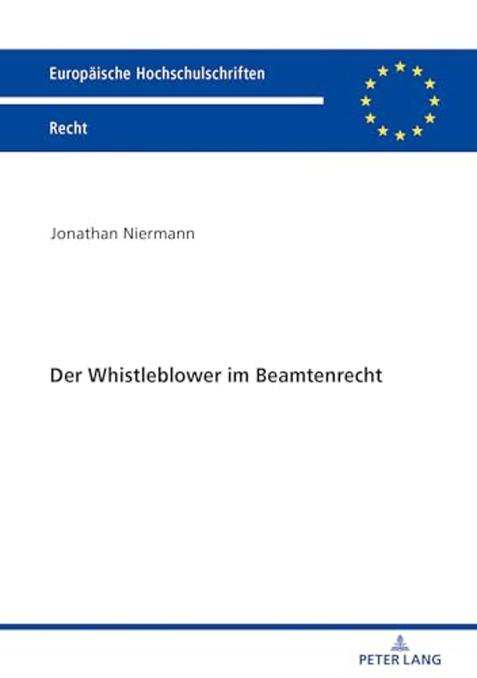 Der Whistleblower im Beamtenrecht