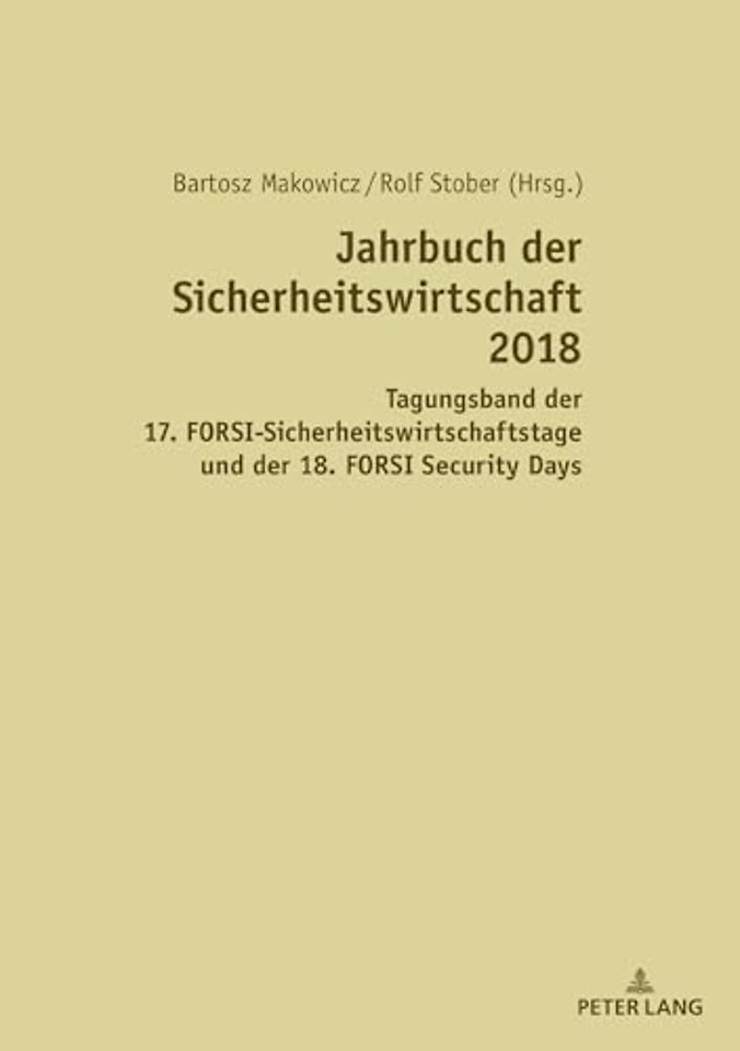 Jahrbuch der Sicherheitswirtschaft 2018