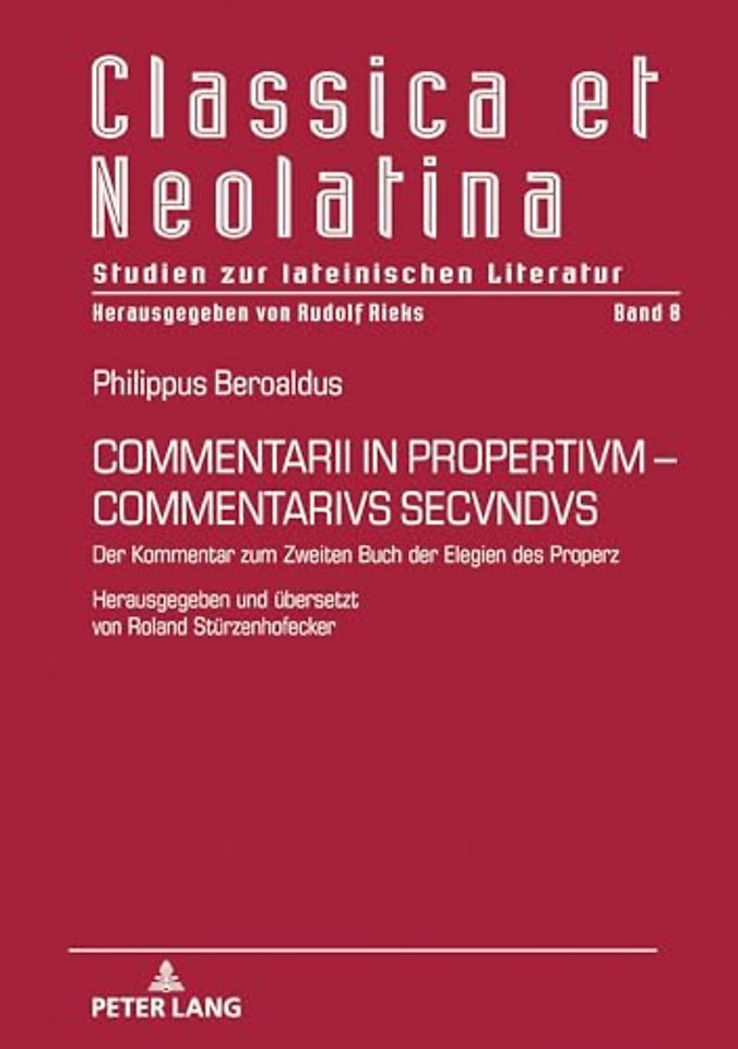 Commentarii in Propertivm-Commentarivs Secvndvs