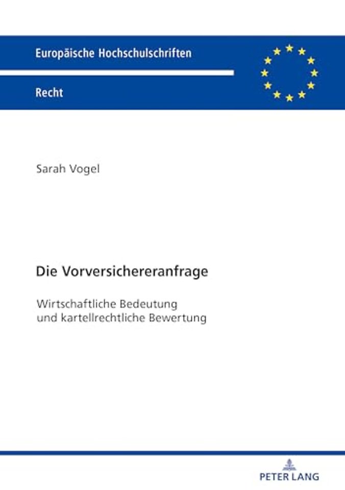 Die Vorversichereranfrage