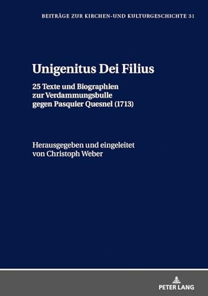 Unigenitus Dei Filius