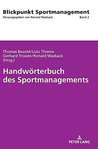 Handwoerterbuch des Sportmanagements