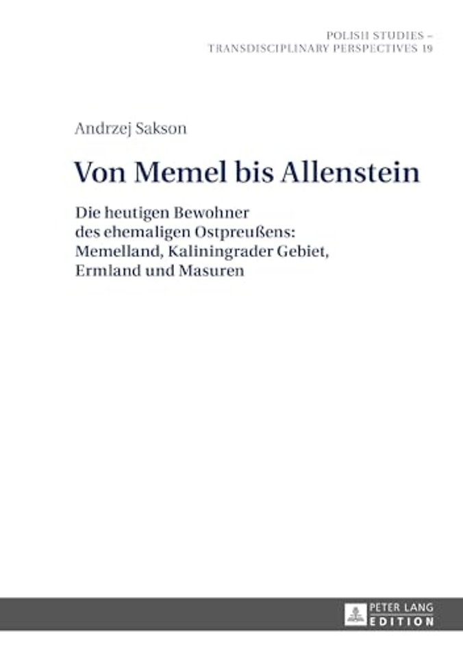 Von Memel Bis Allenstein