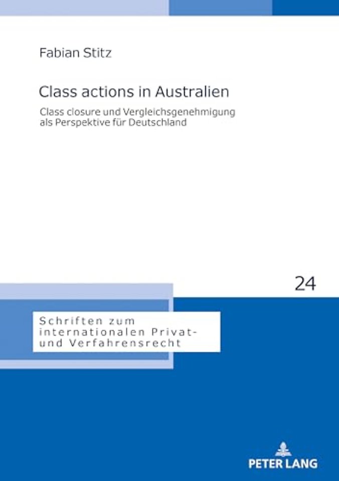 Class actions in Australien