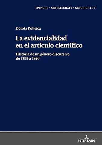 La Evidencialidad En El Articulo Cientifico