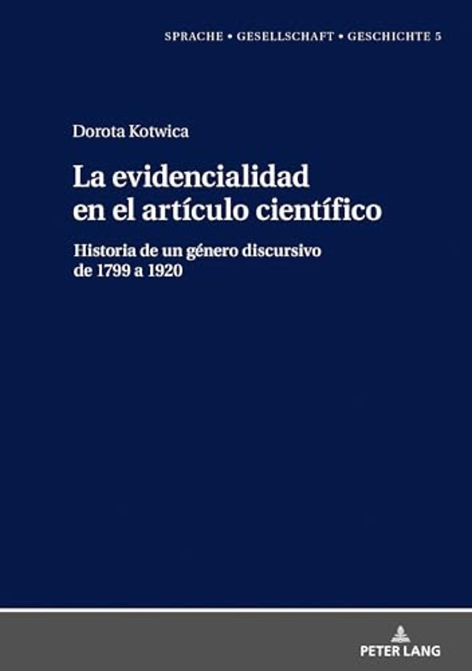 La Evidencialidad En El Articulo Cientifico