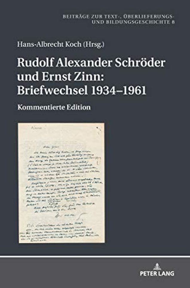 Rudolf Alexander Schroeder und Ernst Zinn