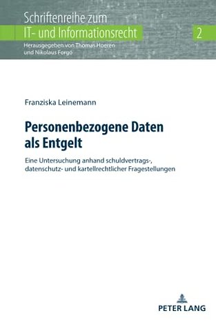 Personenbezogene Daten ALS Entgelt