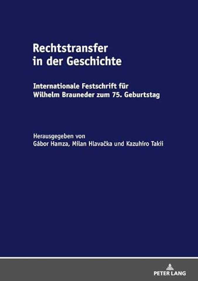 Rechtstransfer in Der Geschichte
