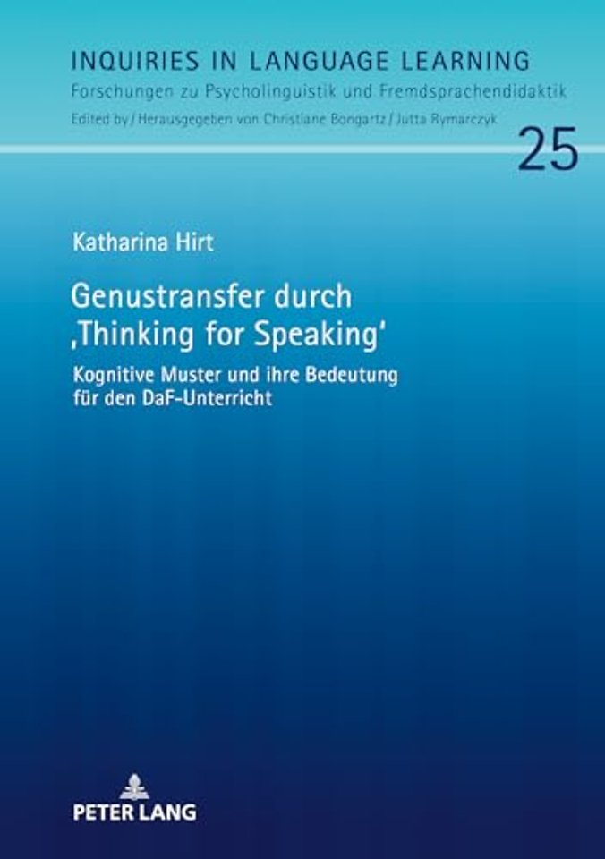 Genustransfer durch Thinking for Speaking