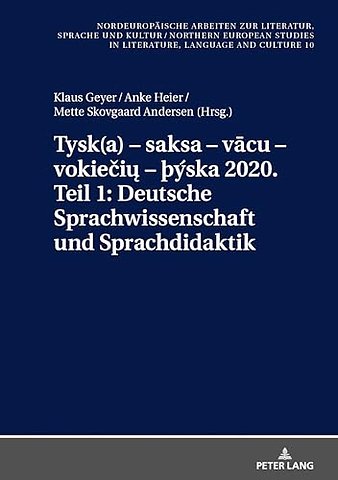 Tysk(a) - saksa - vācu - vokiečių - Þyska 2020. Teil 1