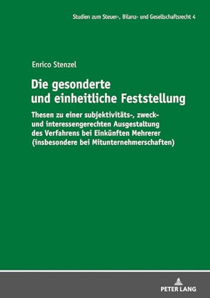 Die gesonderte und einheitliche Feststellung