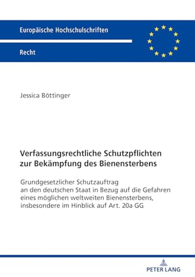 Verfassungsrechtliche Schutzpflichten Zur Bekaempfung Des Bienensterbens