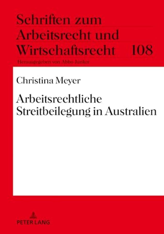 Arbeitsrechtliche Streitbeilegung in Australien
