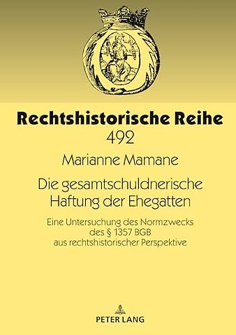 Die gesamtschuldnerische Haftung der Ehegatten