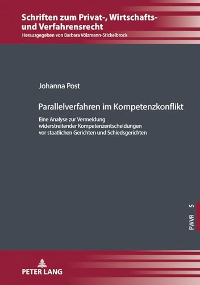 Parallelverfahren im Kompetenzkonflikt