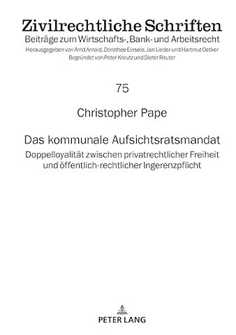 Das kommunale Aufsichtsratsmandat