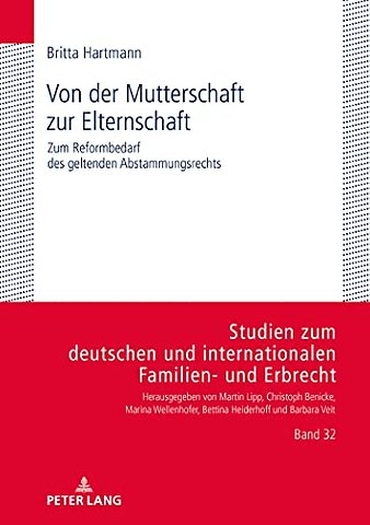 Von Der Mutterschaft Zur Elternschaft