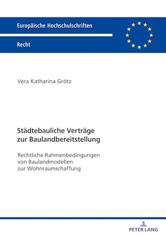 Staedtebauliche Vertraege Zur Baulandbereitstellung