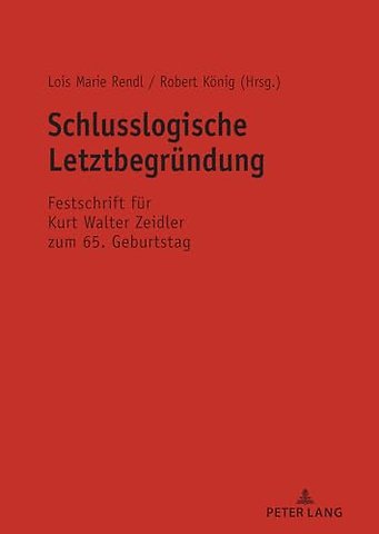 Schlusslogische Letztbegruendung