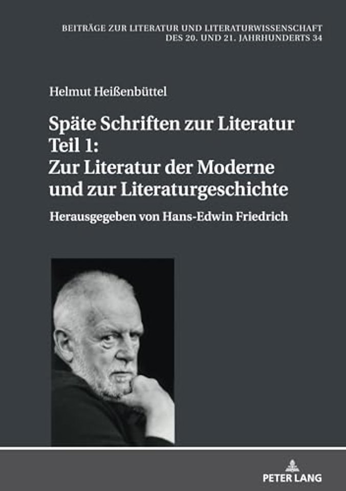 Spaete Schriften zur Literatur. Teil 1