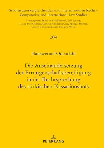 Die Auseinandersetzung Der Errungenschaftsbeteiligung in Der Rechtsprechung Des Tuerkischen Kassationshofs