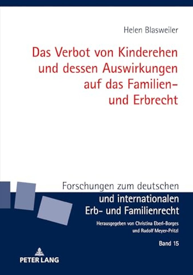Das Verbot Von Kinderehen Und Dessen Auswirkungen Auf Das Familien- Und Erbrecht