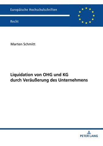 Liquidation von OHG und KG durch Veraeußerung des Unternehmens