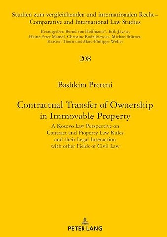 Contractual Transfer of Ownership in Immovable Property