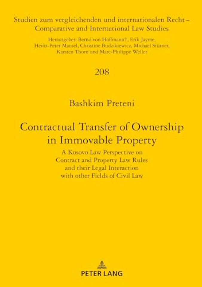 Contractual Transfer of Ownership in Immovable Property