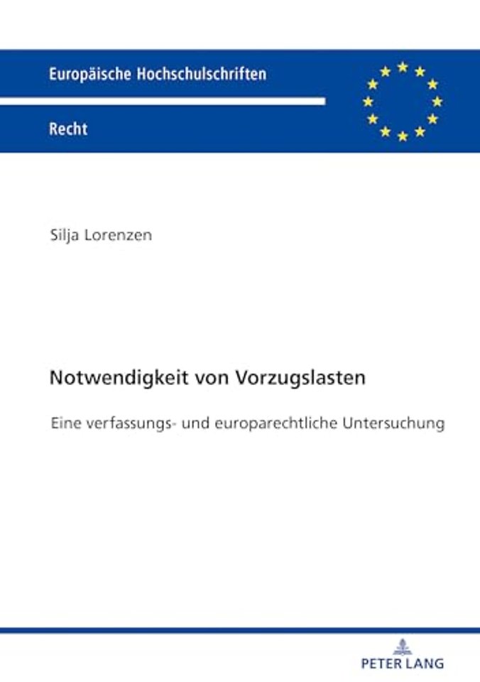 Notwendigkeit von Vorzugslasten