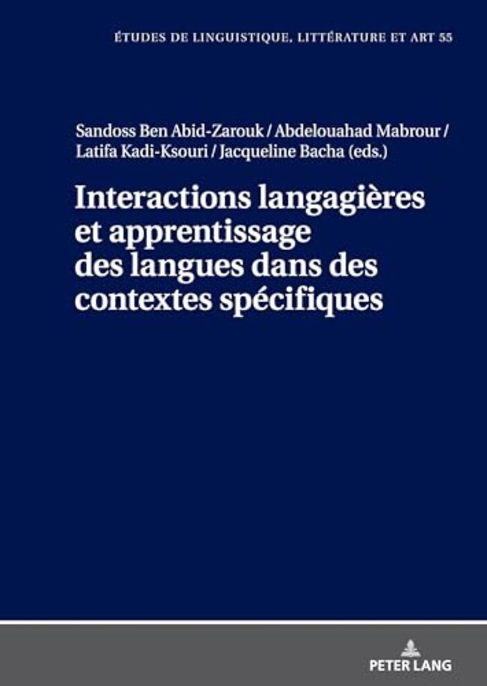 Interactions langagieres et apprentissage des langues dans des contextes specifiques