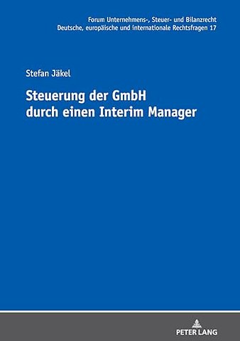 Steuerung Der Gmbh Durch Einen Interim Manager