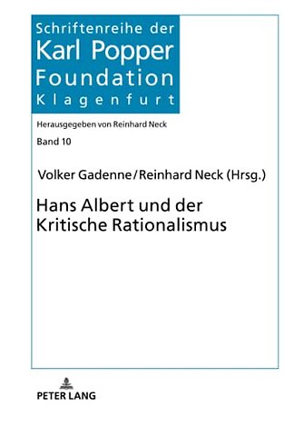 Hans Albert Und Der Kritische Rationalismus