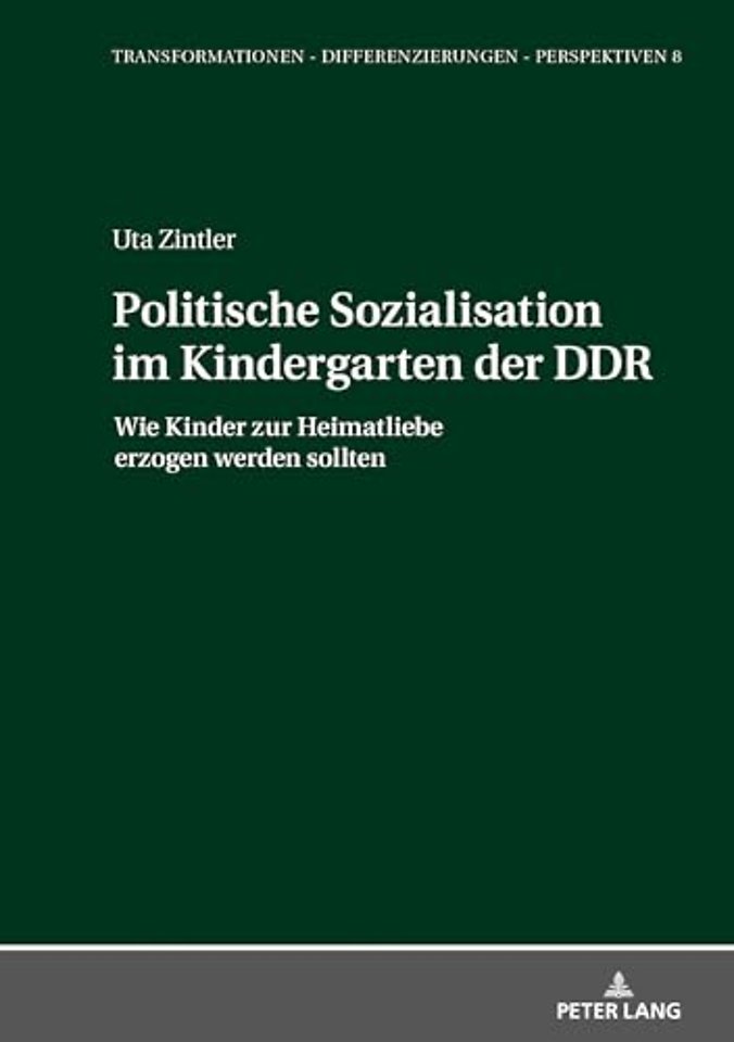 Politische Sozialisation Im Kindergarten Der DDR