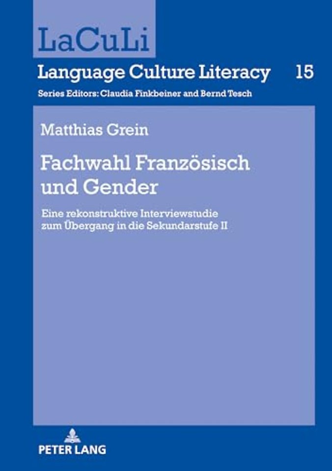Fachwahl Franzoesisch und Gender