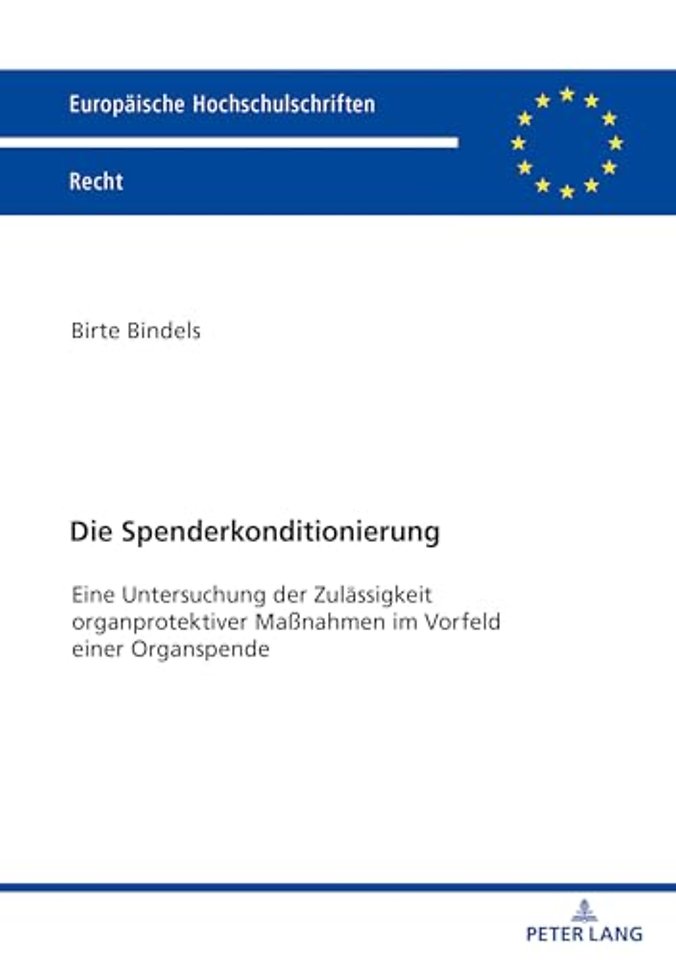 Die Spenderkonditionierung